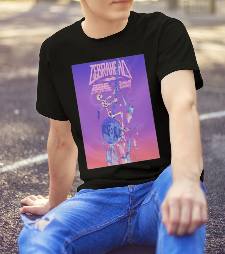 Zebrahead Alien Ant Farm Suburban Legends Jan 17 2026 House Of Blues Anaheim T-Shirt