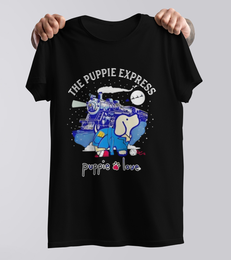 The Puppie Express Puppy Love Train Adventure T-Shirt