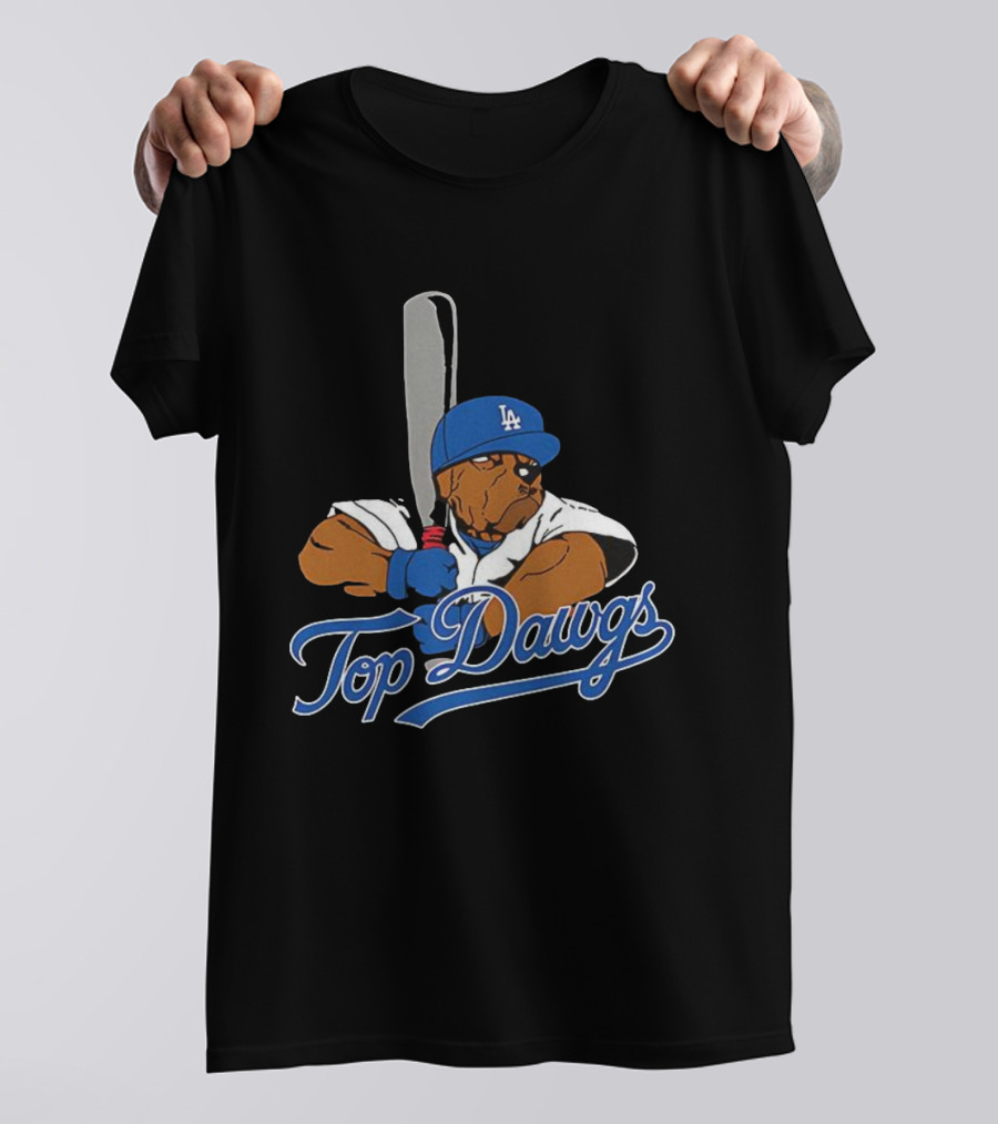 Top Dawgs LA Dodgers 2025 World Series Champion T-Shirt