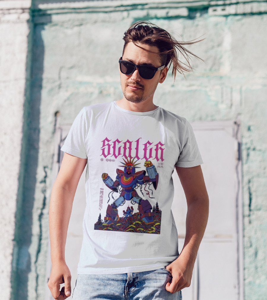 Scaler Groningen Netherlands 2025 Event VERA December 6 Retro Robot Art T-Shirt