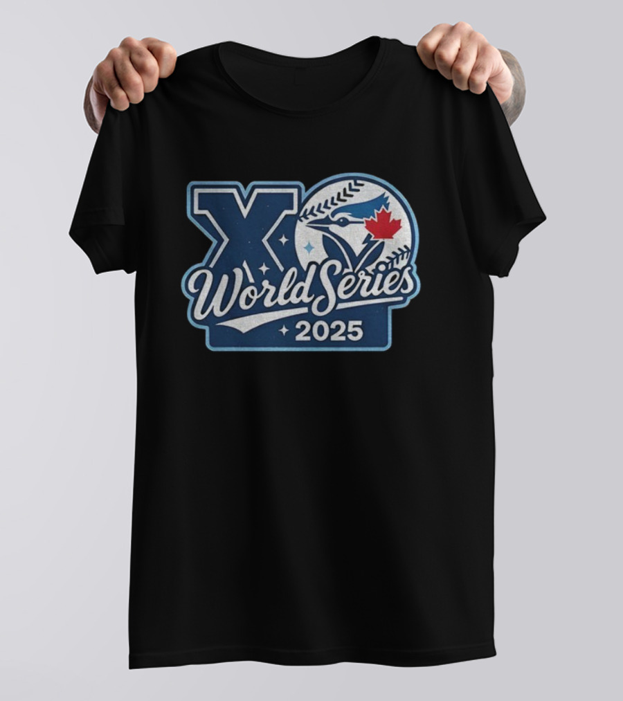 Toronto Blue Jays XO 2025 World Series Baseball Championship T-Shirt