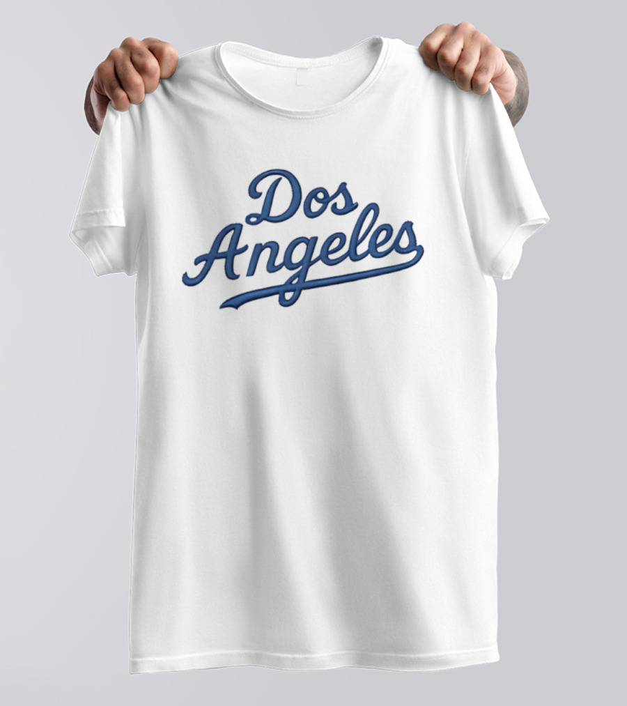 Dos Angeles Funny Los Angeles Dodgers Cultural Twist T-Shirt
