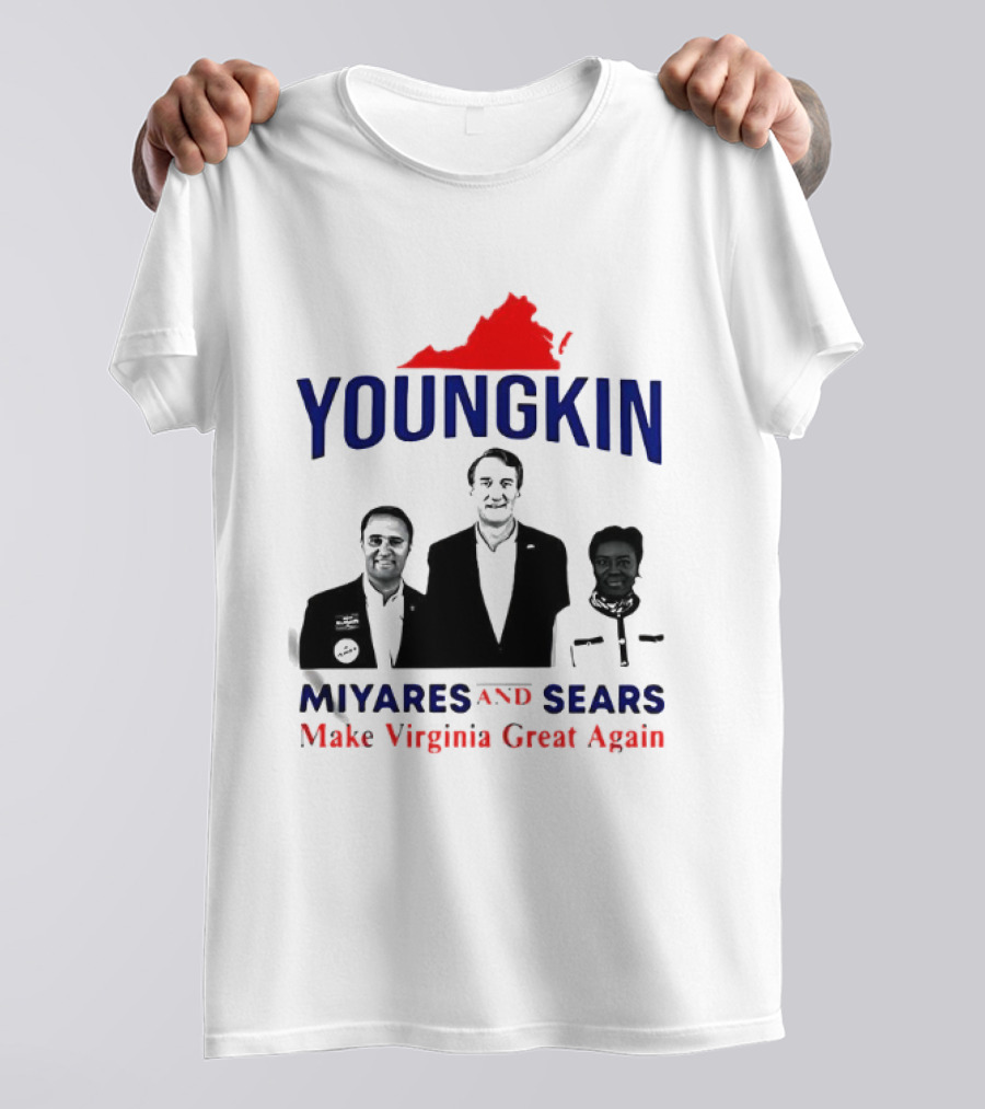 Youngkin Miyares Sears Make Virginia Great Again T-Shirt