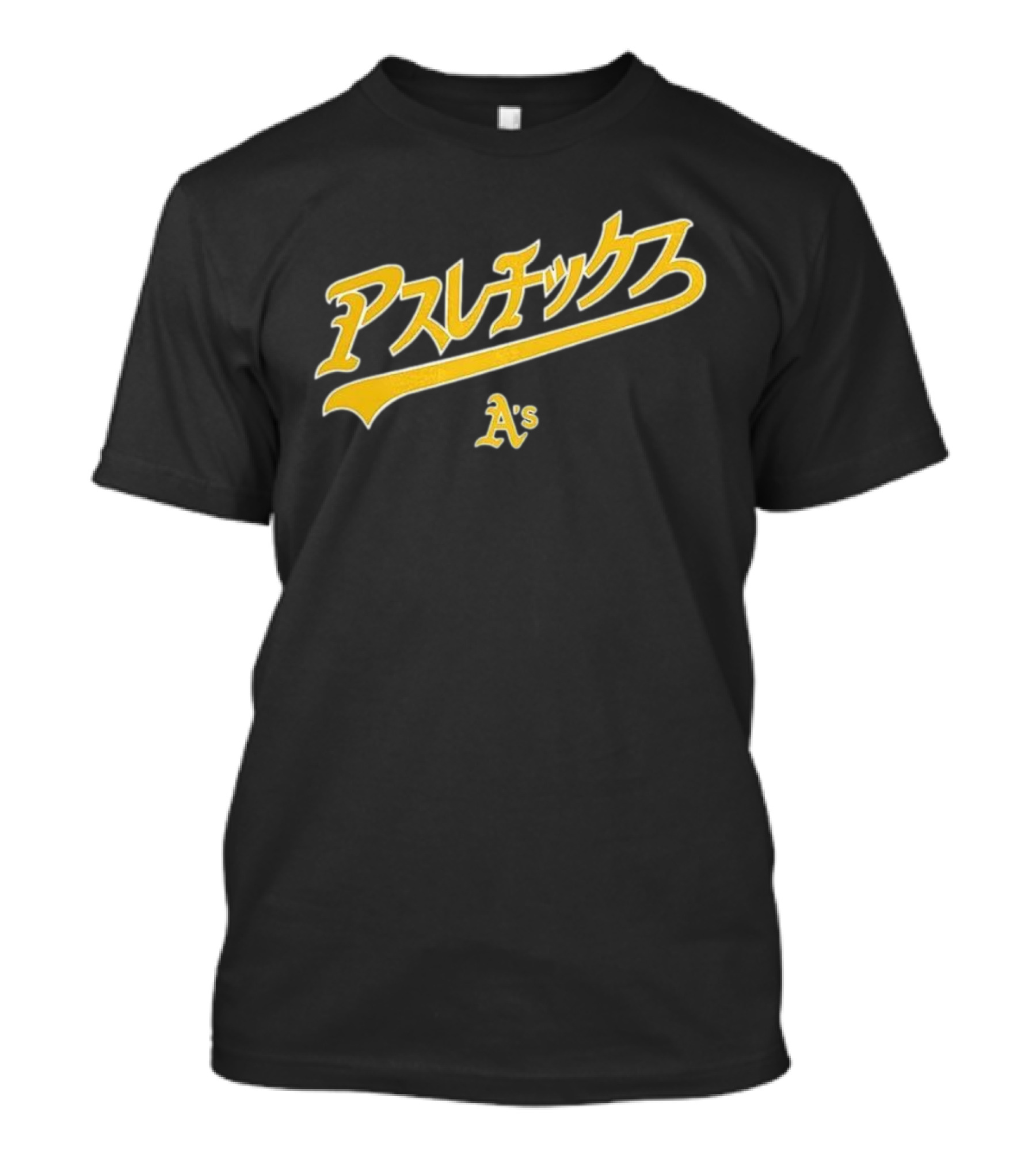 Athletics Hyperfly Katakana A's Gold Script T-Shirt
