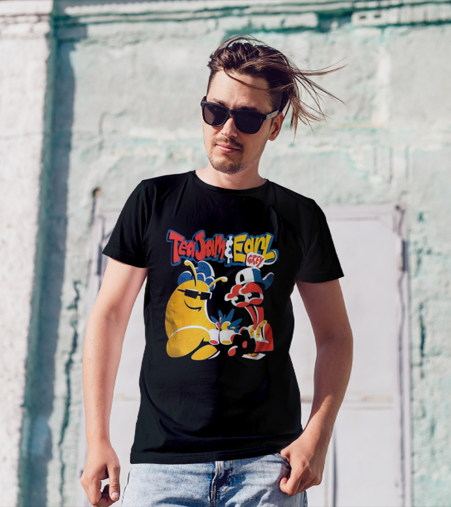 Tea Jam And Earl Grey Nostalgic Video Game Tribute T-Shirt