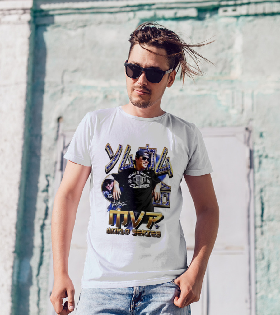 YAMA World Series Champions MVP Dodgers T-Shirt