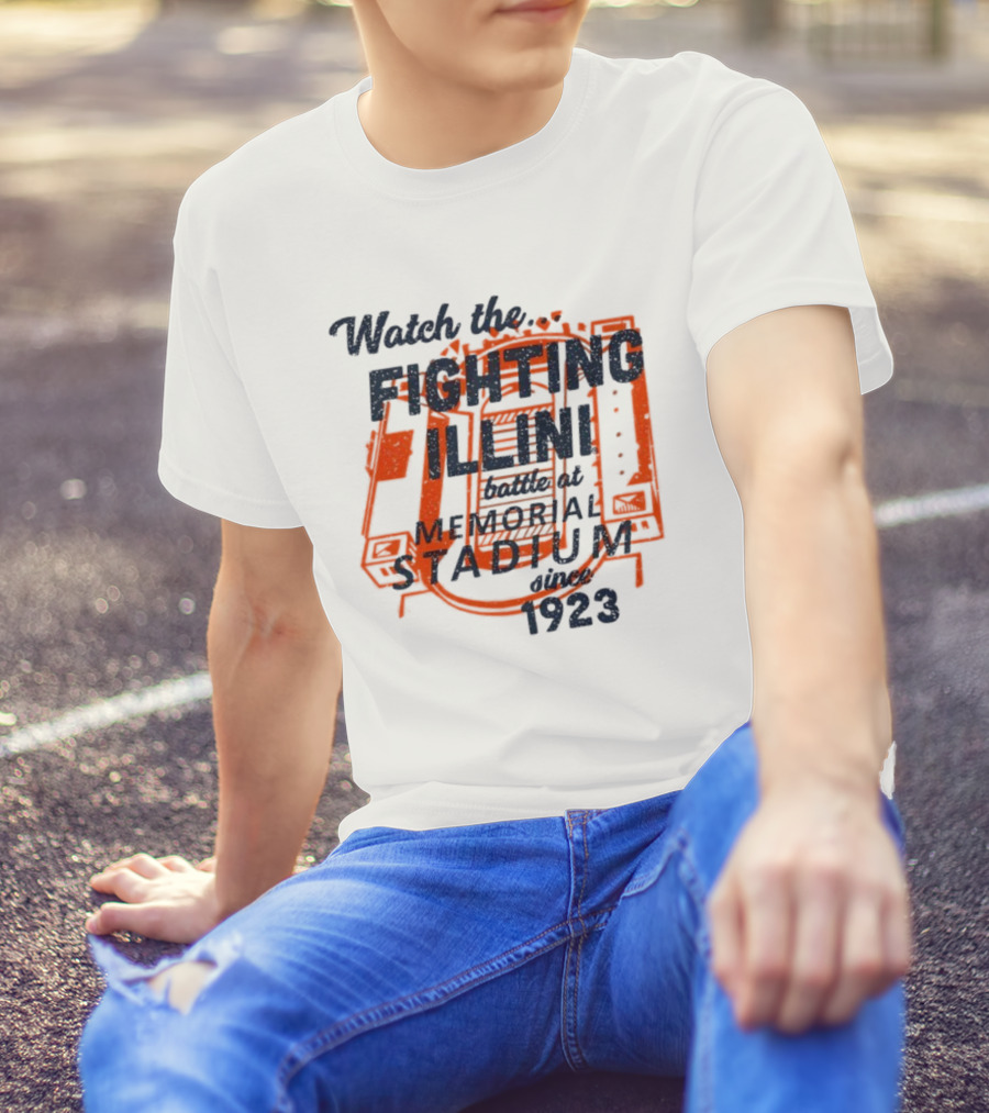 The Fighting Illini Memorial Stadium Since 1923 T-Shirt