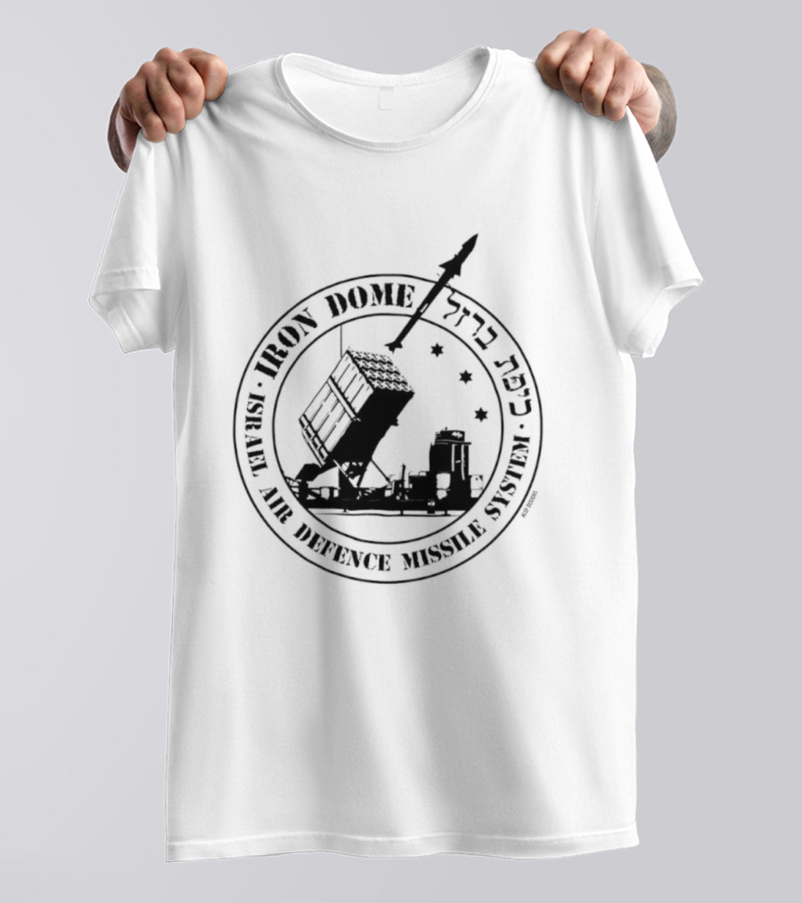 Iron Dome Kippat Barzel Air Defense System Missile Launch T-Shirt