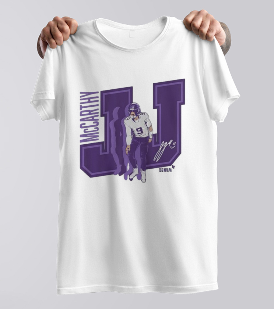 J.J. McCarthy Griddy Signature T-Shirt