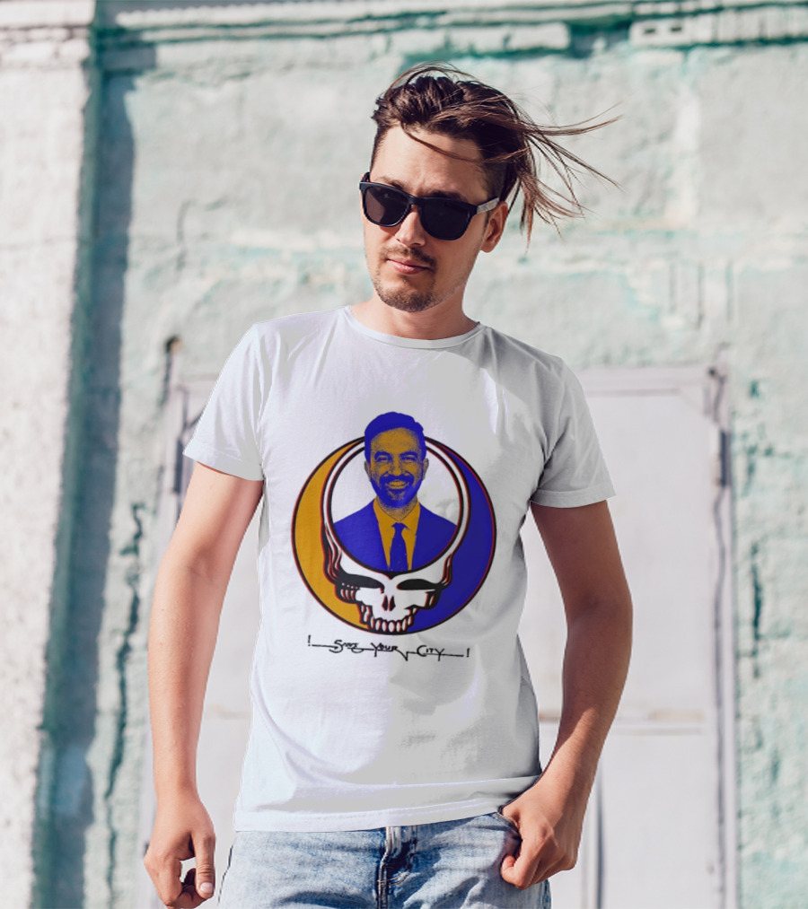 Steal Your Face X Zohran Mamdani Logo T-Shirt