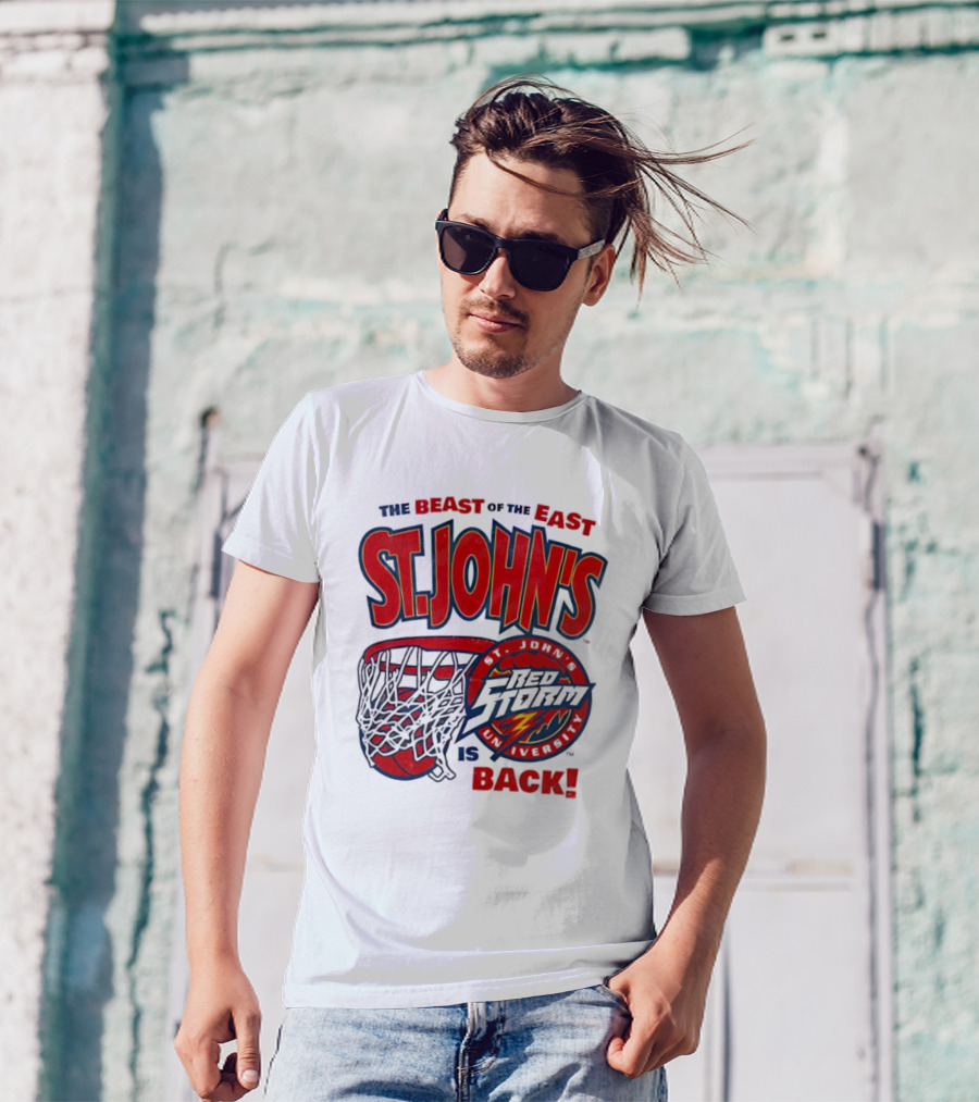 St. John's Red Storm The Beast Of The East Is Back T-Shirt