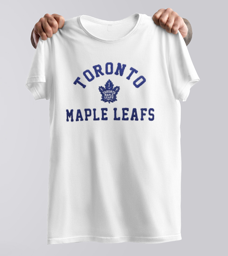 Toronto Maple Leafs Steady State Crew Ice Hockey Team T-Shirt