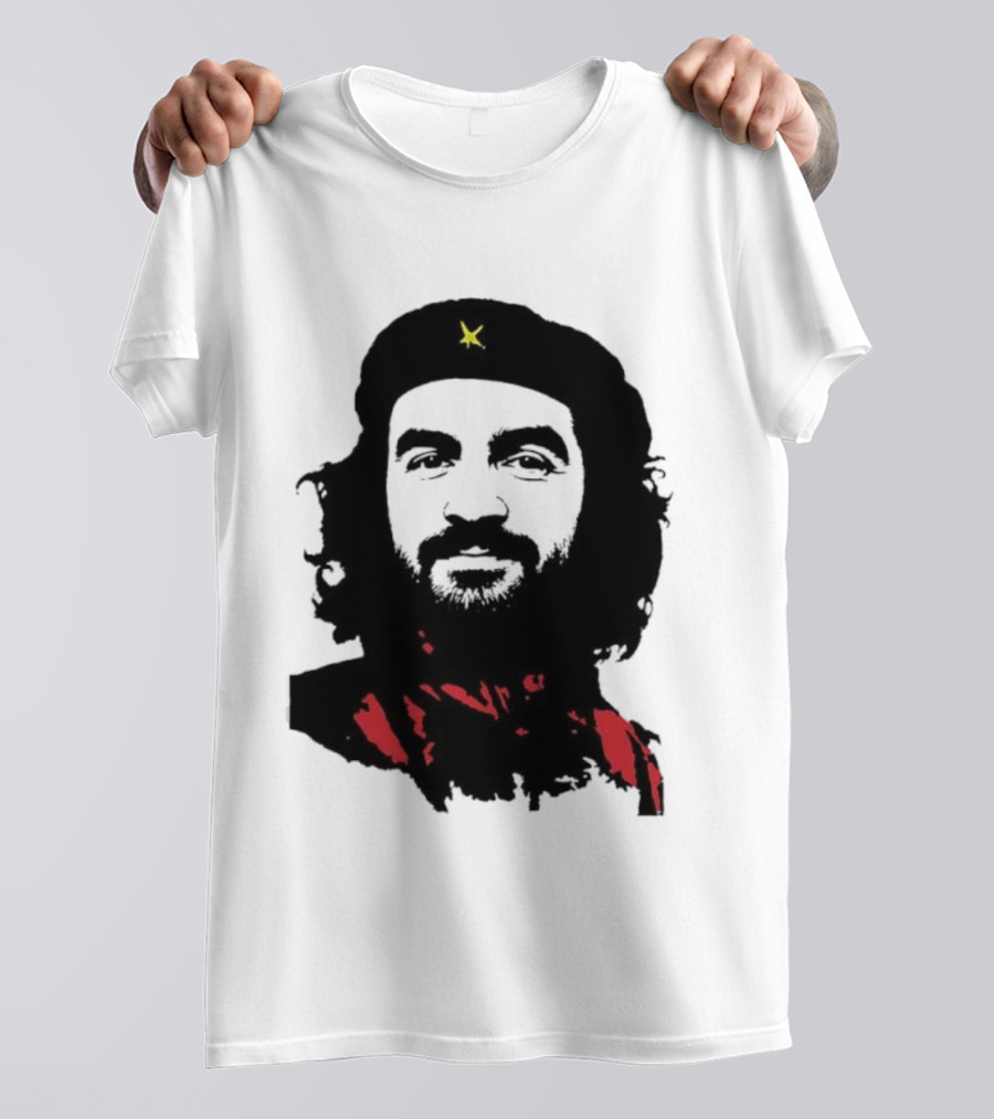 Zohran Che Yellow Star Red Contrast T-Shirt