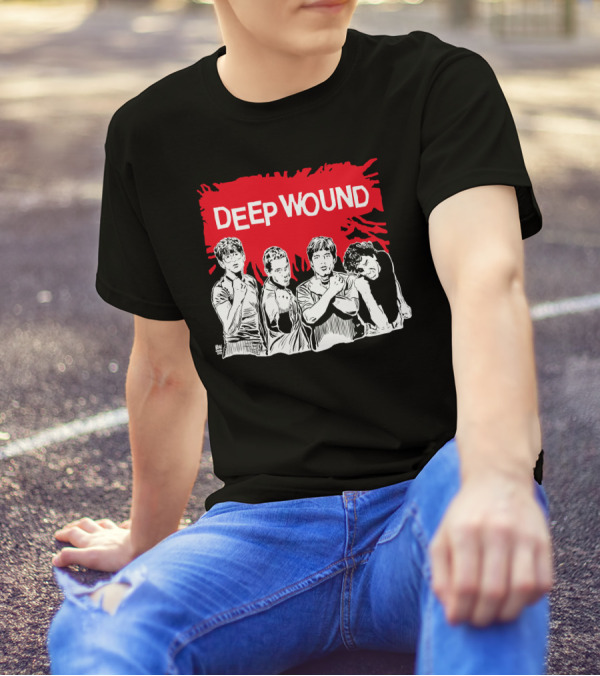 Dinosaur Jr Kfu Store Merch Deep Wound Punk Band T-Shirt