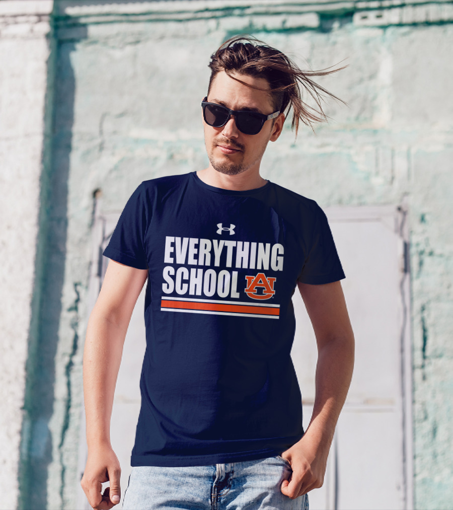 Everything School Auburn Football Under Armour Jarquez Hunter Derick Hall T-Shirt