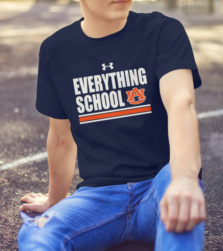 Everything School Auburn Football Under Armour Jarquez Hunter Derick Hall T-Shirt