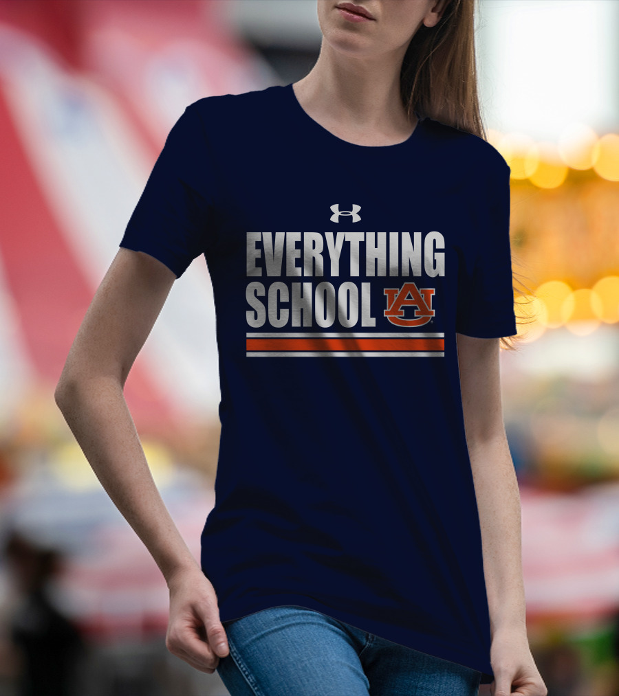 Everything School Auburn Football Under Armour Jarquez Hunter Derick Hall T-Shirt