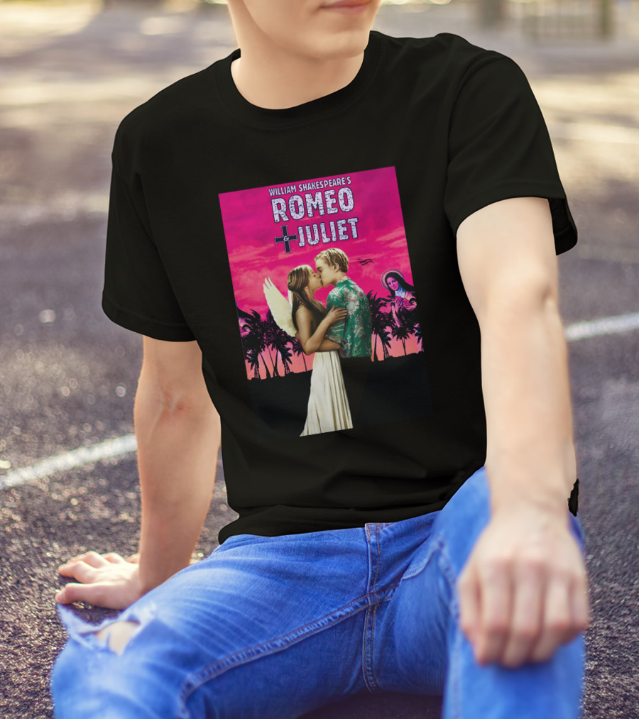 William Shakespeare's Romeo Juliet Ely Kreimendahl Tropical Angel Romance T-Shirt