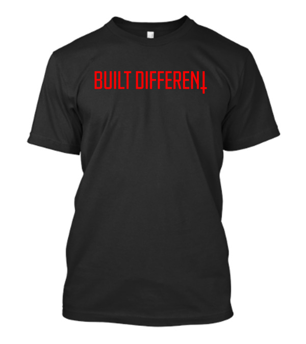 Haunted Night Merch Built Different Snevets Nalyd T-Shirt
