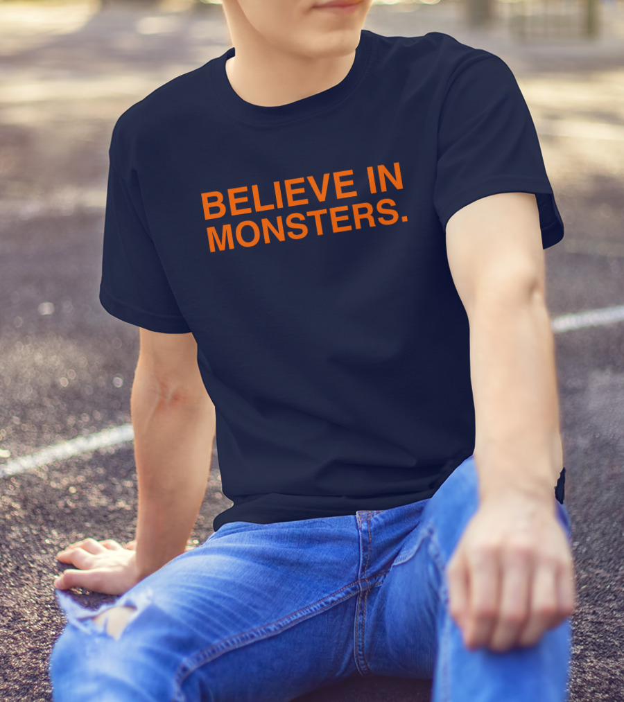 Believe In Monsters Obvious Store Merch Brenda Webber T-Shirt