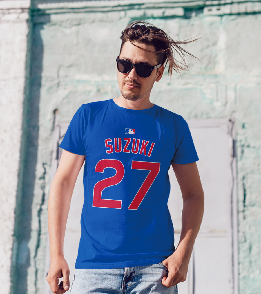 Obvious Merch Seiya Suzuki 27 MLB Jersey T-Shirt