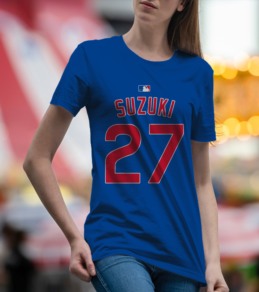 Obvious Merch Seiya Suzuki 27 MLB Jersey T-Shirt