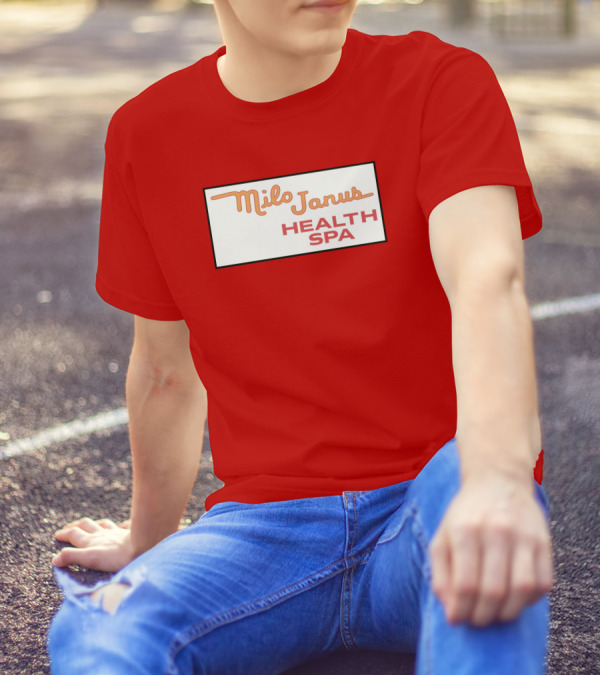 Milo Janus Health Spa Columbo Phile Classic TV Reference T-Shirt