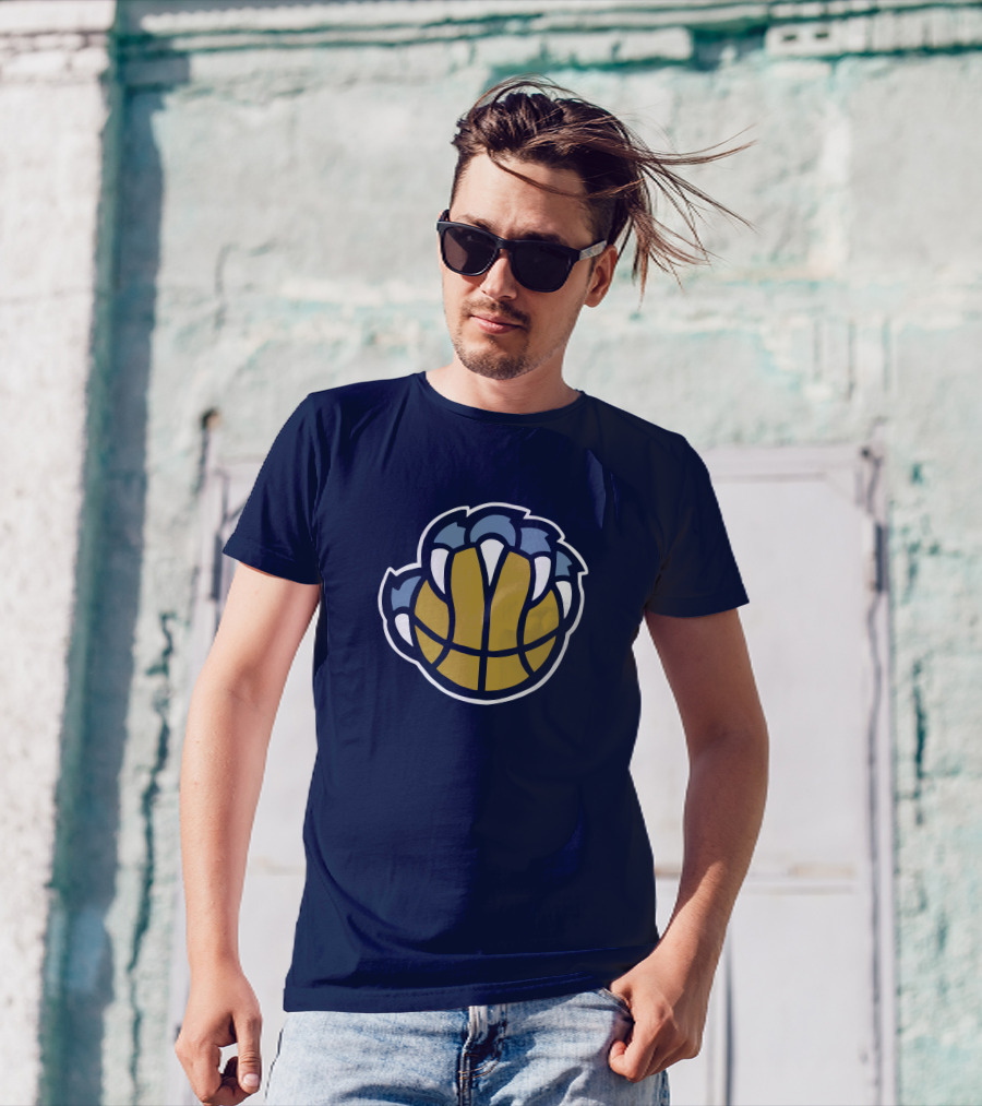 Homage Shop Memphis Grizzlies Molly Morrison Basketball Claw T-Shirt