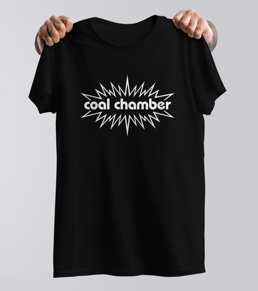 Coal Chamber Burst Logo Night Shift Merch T-Shirt