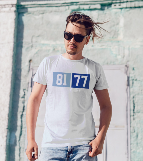 81 77 Victory Scoreboard T-Shirt