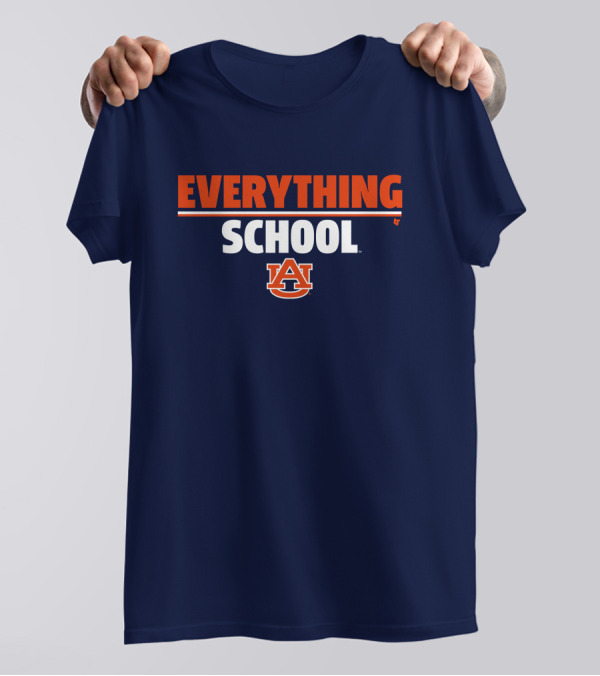 Auburn Everything School Logo Auburn Tigers T-Shirt
