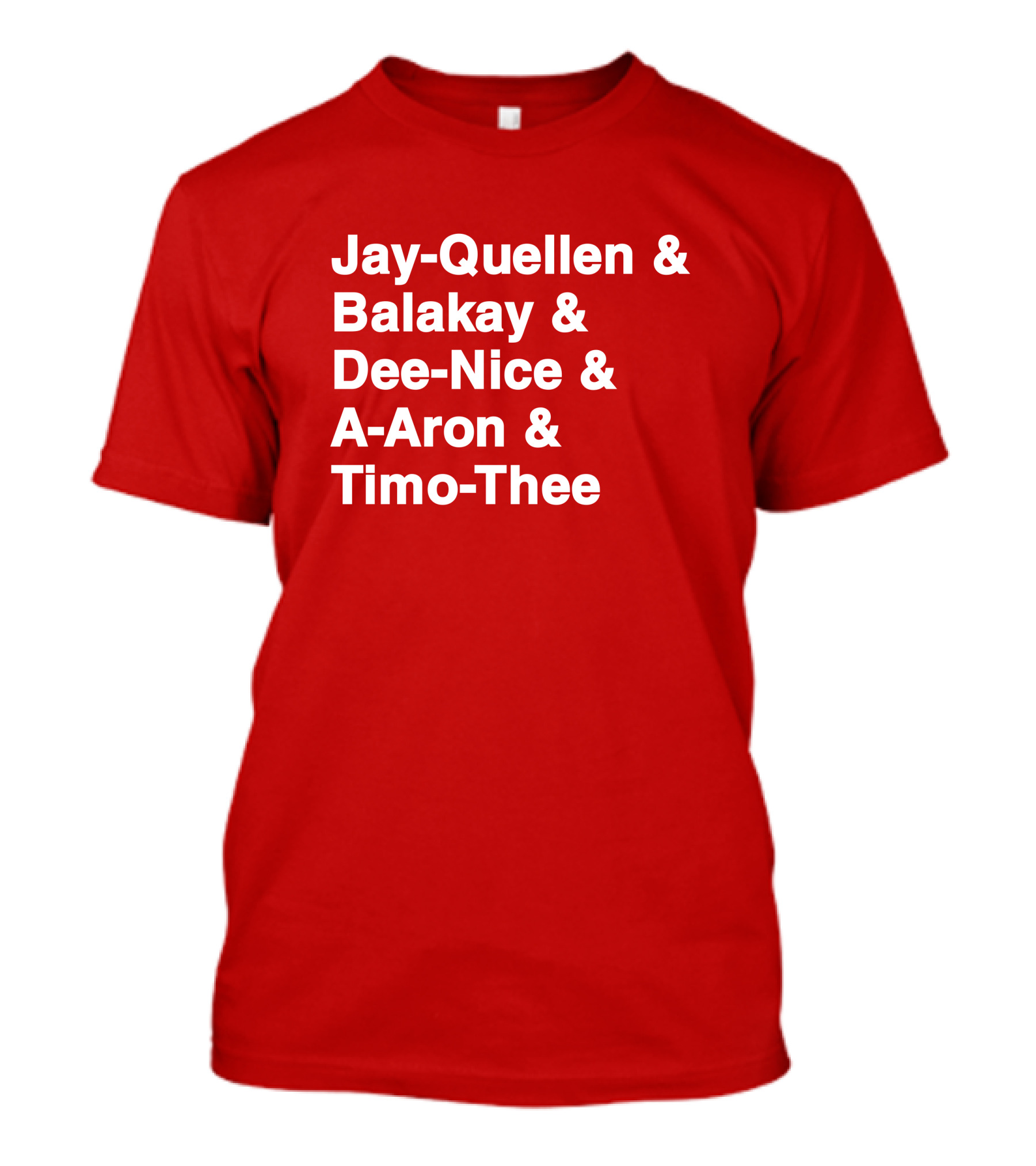 Jay Quellen And Balakay And Dee Nice And A-Aron And Timo Thee T-Shirt