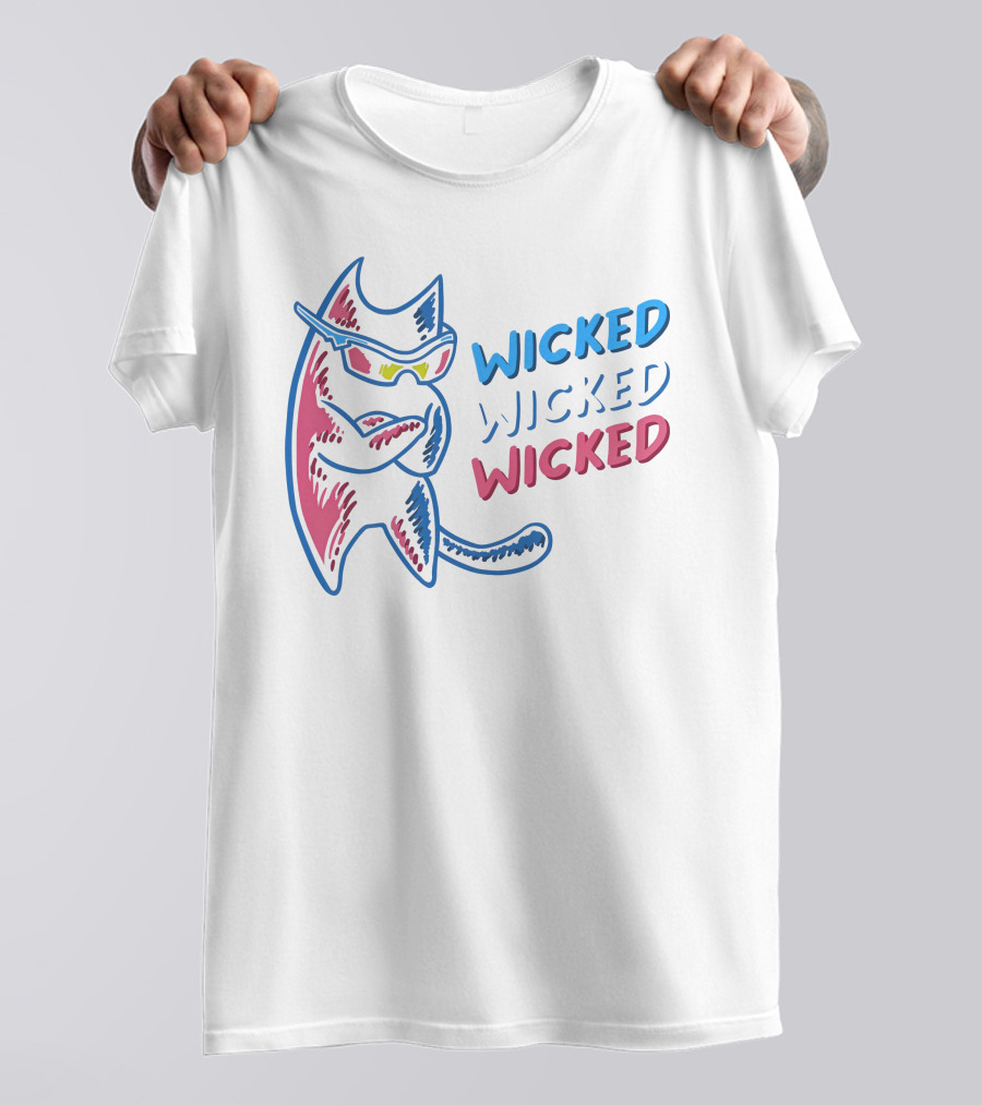 Sodapoppin Merch Wicked Wicked Cat T-Shirt