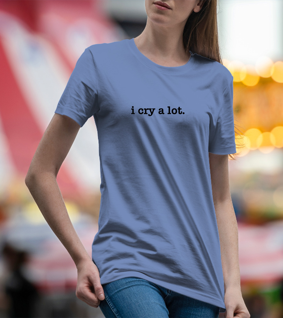 Kory DeSoto Colleen Ballinger I Cry A Lot Shirt Text T-Shirt