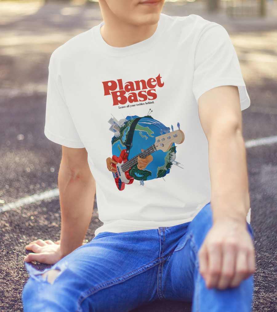 Planet Bass Leave All Your Trebles Behind T-Shirt