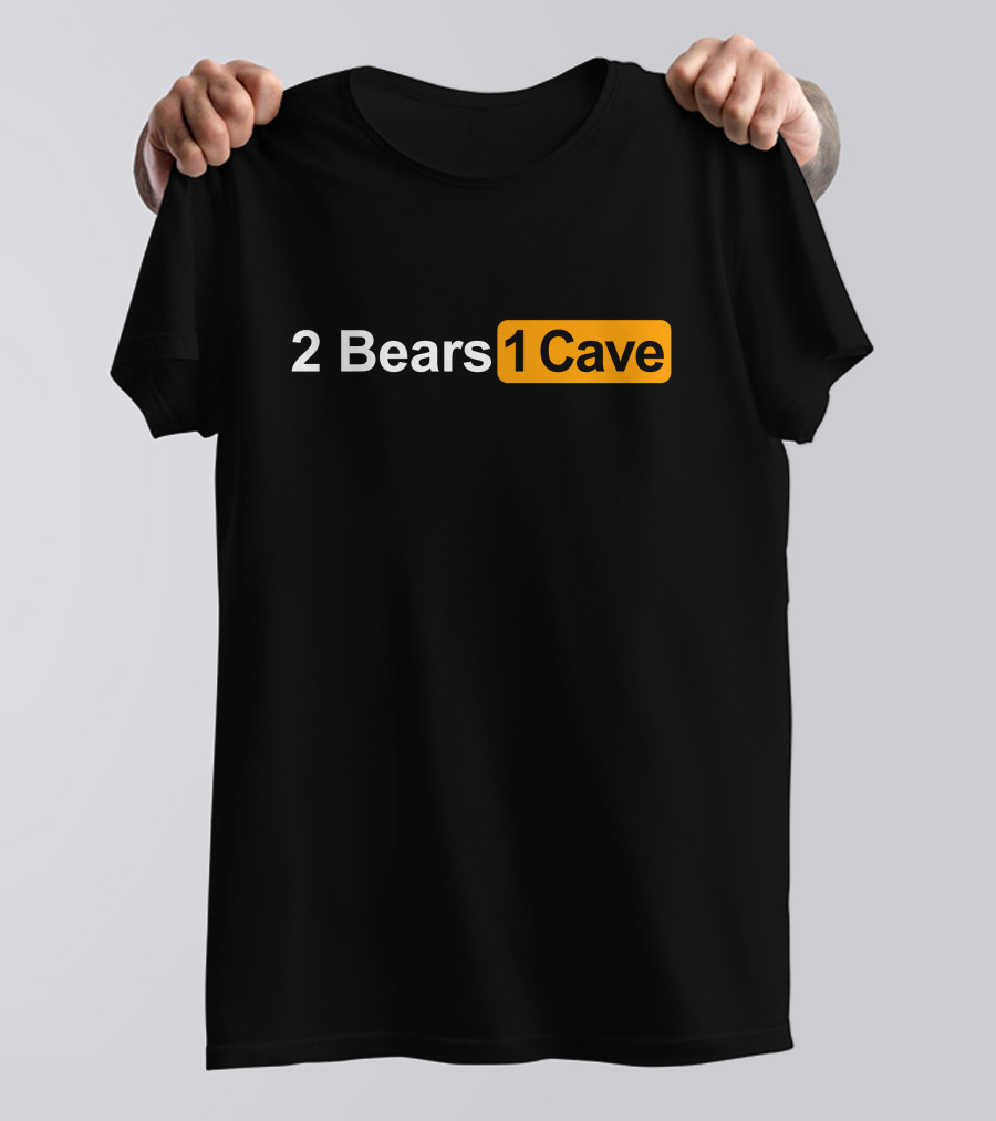 YMH Merch 2 Bears 1 Cave Podcast T-Shirt