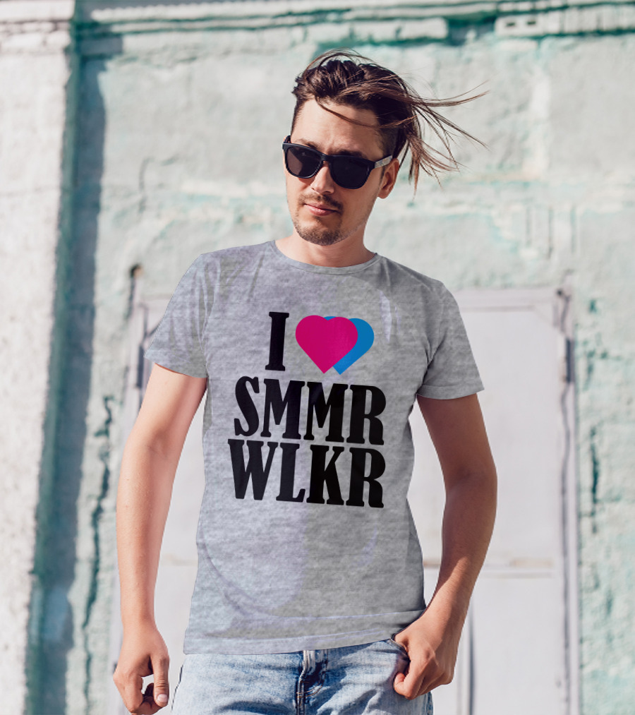 I Love SMMR WLKR T-Shirt