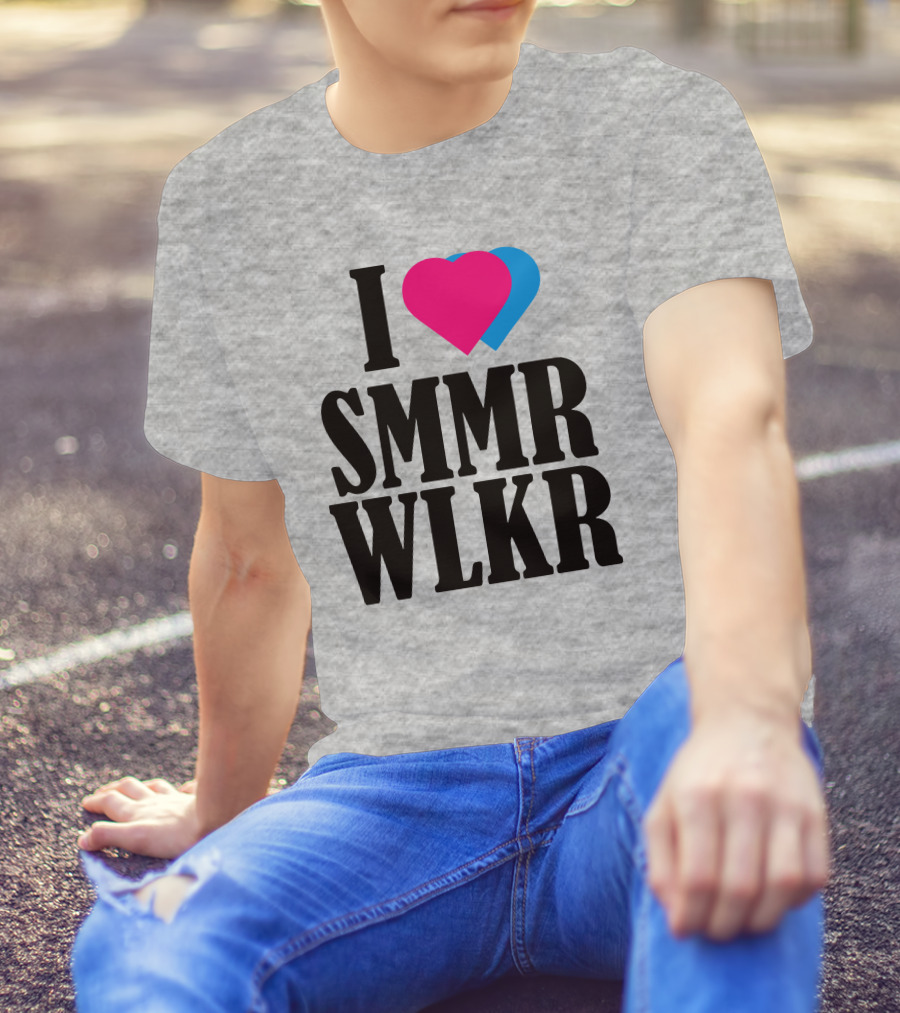 I Love SMMR WLKR T-Shirt