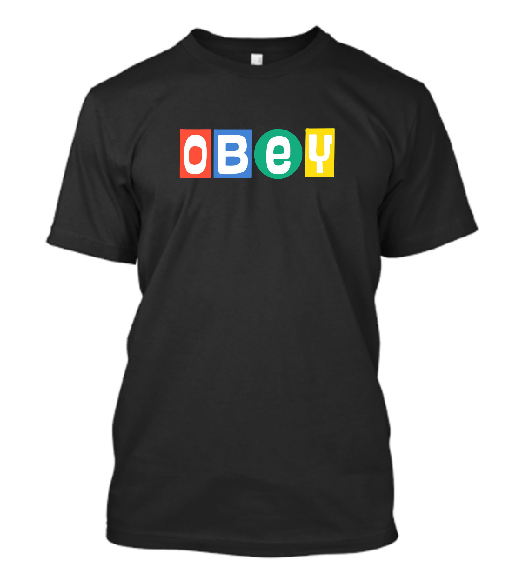 Tillys Obey Block Letter Merch T-Shirt