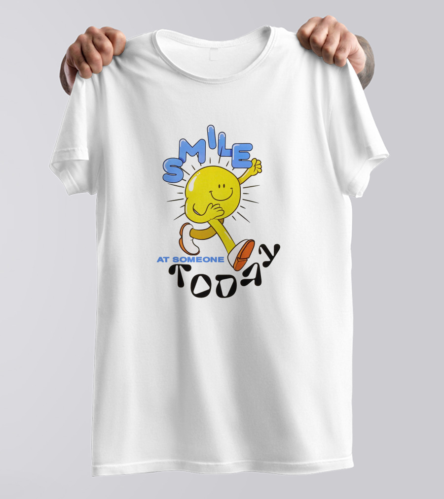 NaileaDevora Merch Smile At Someone Today T-Shirt
