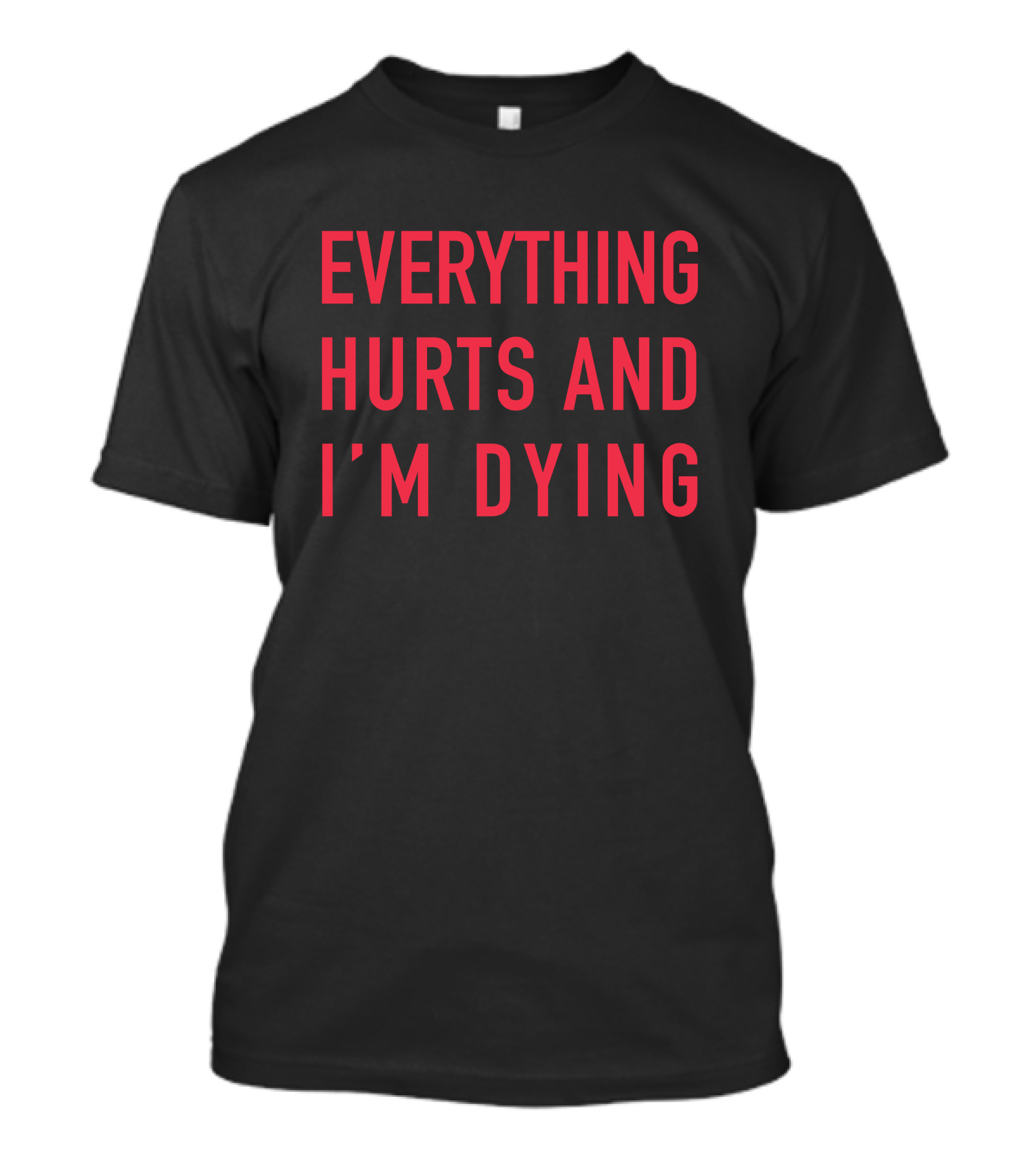 Everything Hurts And I'm Dying Aurabirds T-Shirt