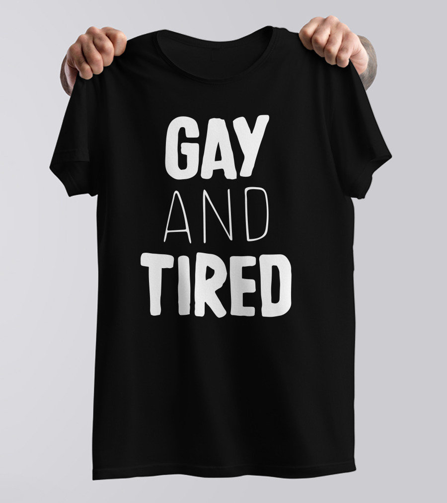 Gay And Tired Jason Trevino Lizard Kween Merch T-Shirt