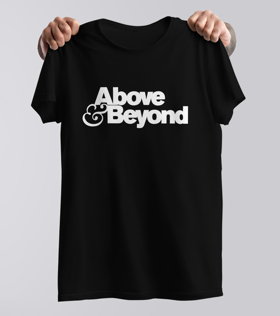 Above And Beyond Merchandise Collection Featuring Iconic T-Shirt