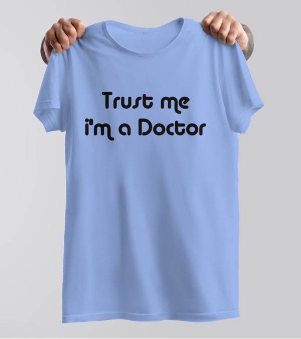 Trust Me I'm A Doctor Doctor Who David Tennant Violet T-Shirt