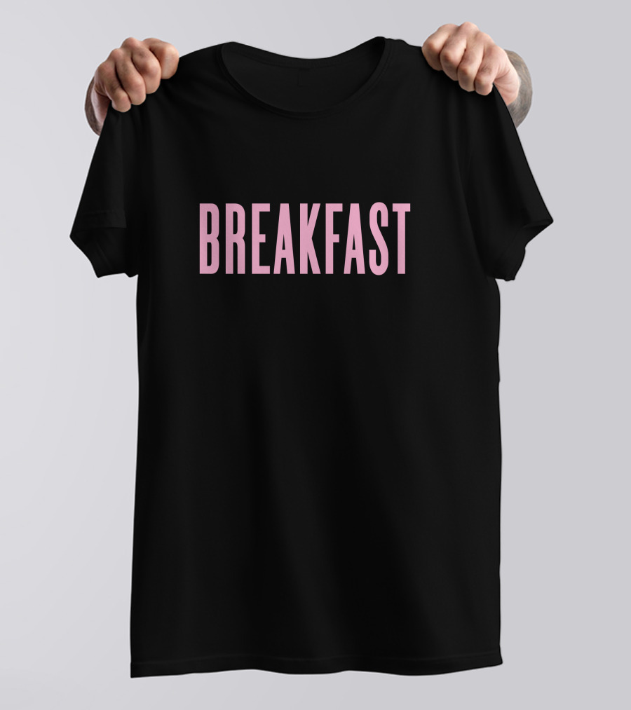 Beyonce Breakfast Merch Pink T-Shirt