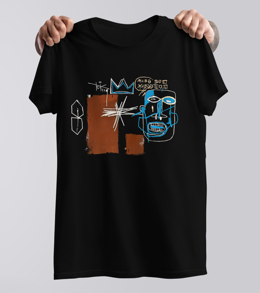 Louis Tomlinson Basquiat Kings Of Egypt III Crown Face Symbols T-Shirt