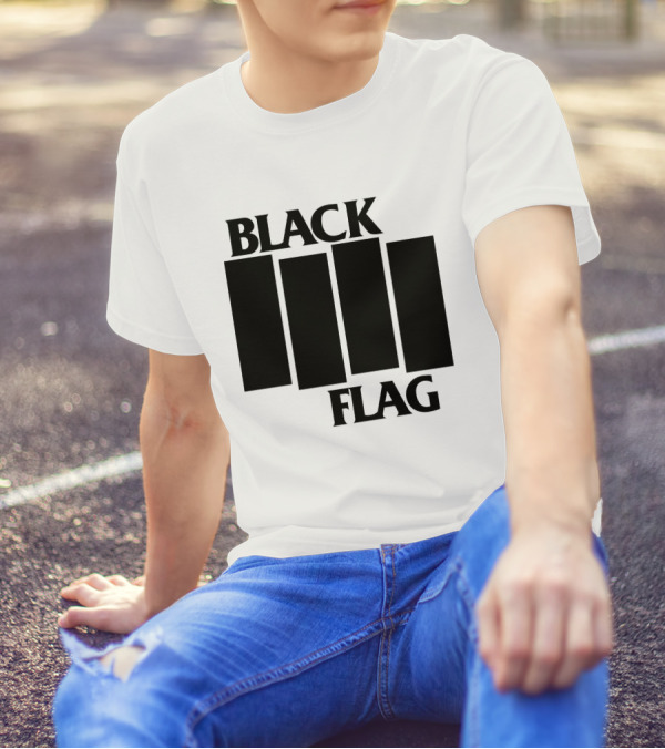 Bad Boy Chef John Goodman Black Flag T-Shirt