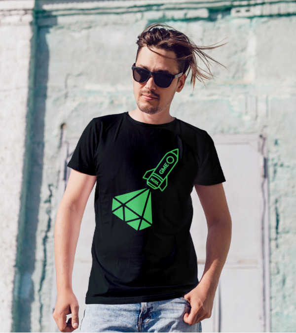 GME HODL Rocket To The Moon St. Patrick's Day Green T-Shirt