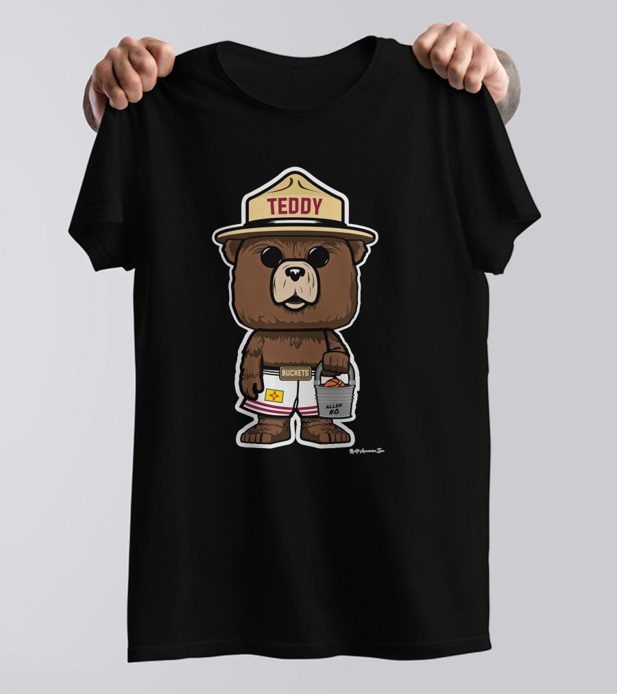 Brian Cox Teddy Buckets Allen Sports Accessories Las Cruces Aggie T-Shirt