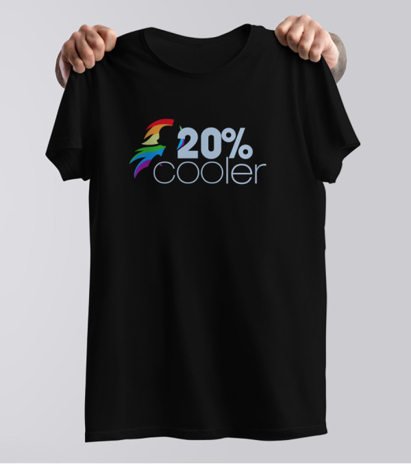 Bilbo Swaggins My Little Pony Rainbow Dash 20% Cooler T-Shirt